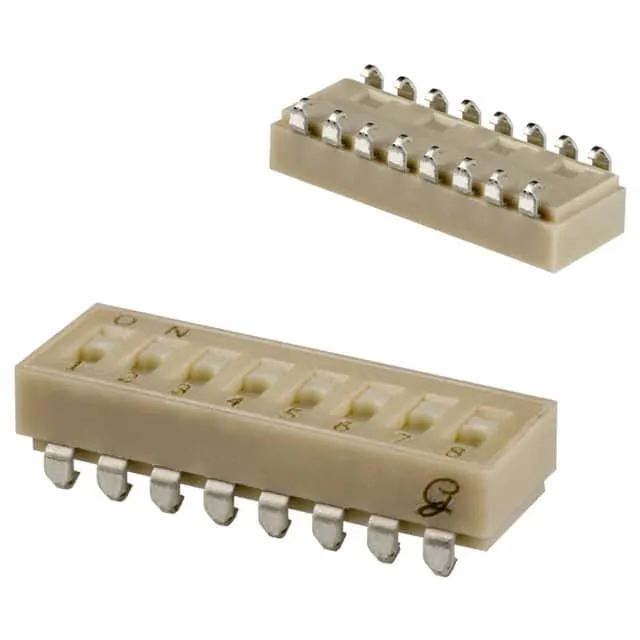 90HBJ08P (SWITCH SLIDE DIP SPST 25MA 24V)