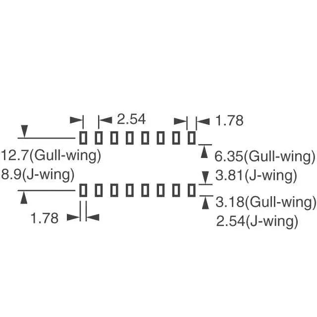 90HBW05PRT (SWITCH SLIDE DIP SPST 25MA 24V)