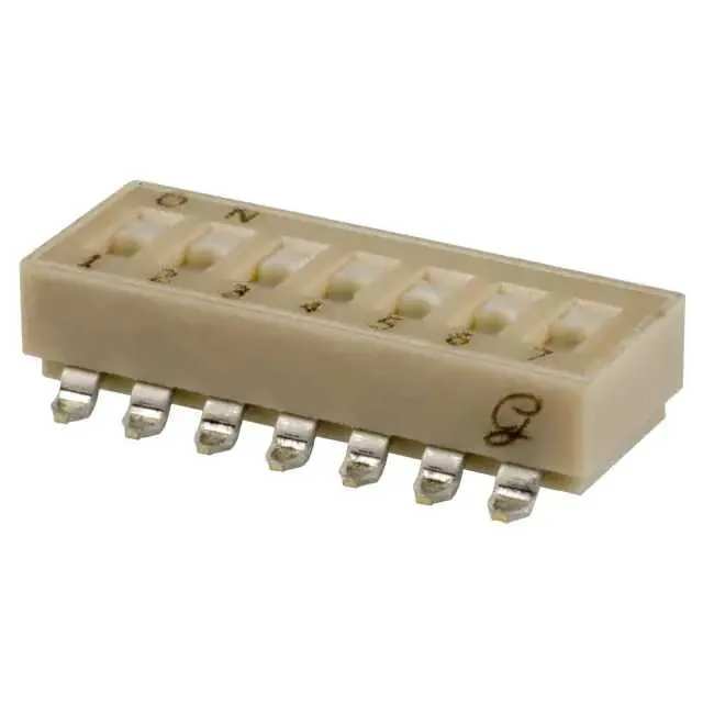 90HBW07P (SWITCH SLIDE DIP SPST 25MA 24V)