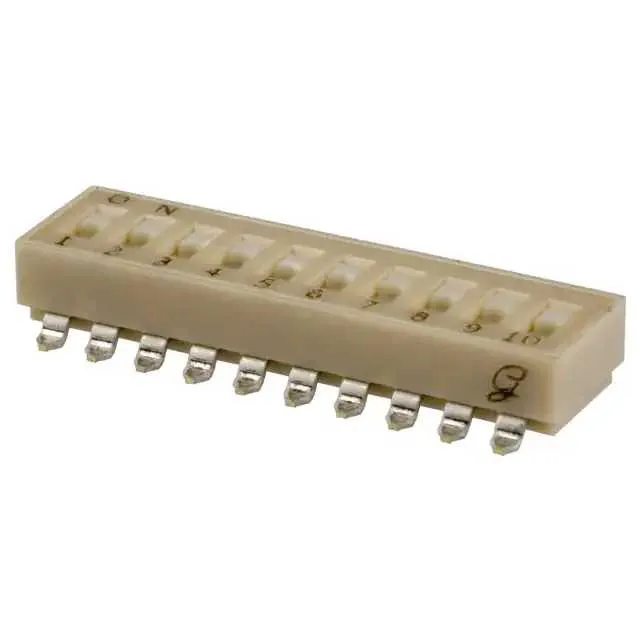 90HBW10PT (SWITCH SLIDE DIP SPST 25MA 24V)