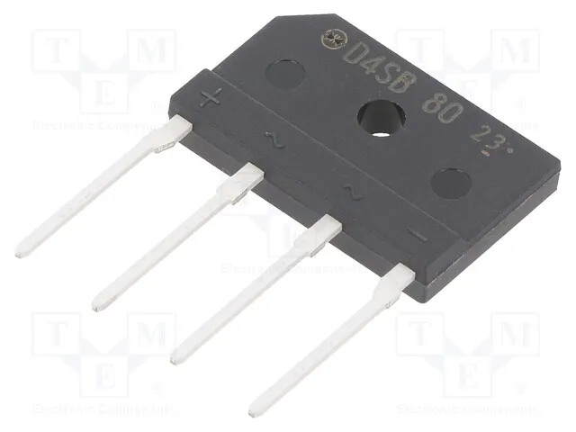 D4SB80-7000 (Rectifier Bridge Diode Single 800V 2.3A 4-Pin SIP T/RСрок поставки 2-3 недели)