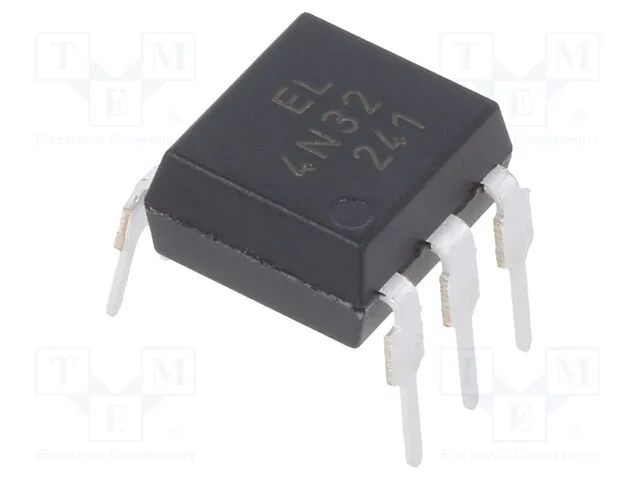 4N32 (OPTOISO 5.3KV DARL W/BASE 6DIP)
