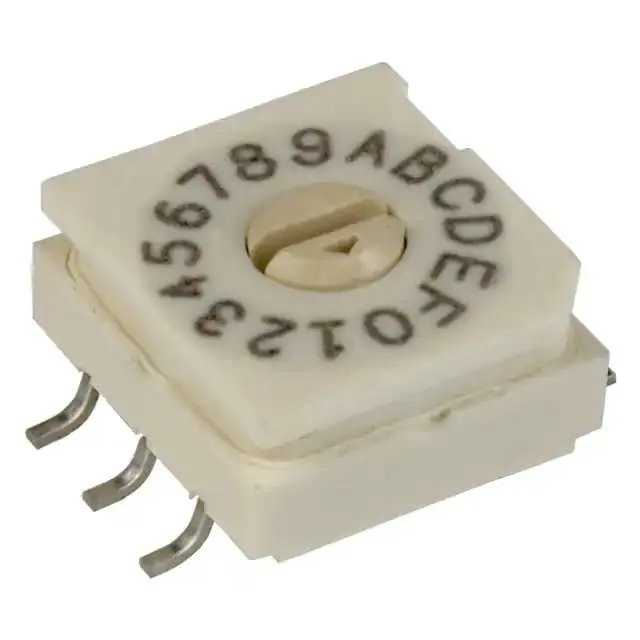 94HAB16WT (SWITCH ROTARY DIP HEX 100MA 50V)