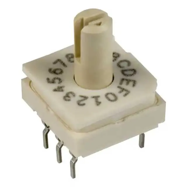 94HBB16T (SWITCH ROTARY DIP HEX 100MA 50V)