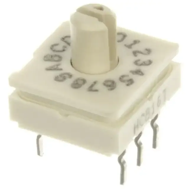 94HCB16T (SWITCH ROTARY DIP HEX 100MA 50V)