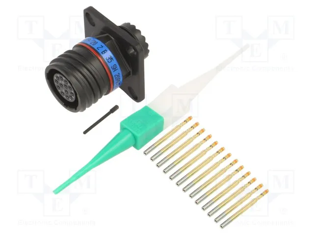 D38999/20ZB35SN (8D 13C 13#22D SKT RECP)