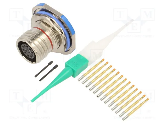 D38999/24FB35SN (CONN RCPT FMALE 13POS GOLD CRIMP)