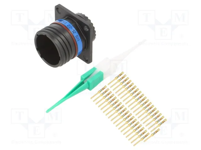 D38999/20ZD35PN (8D 37C 37#22D PIN RECP)