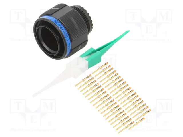 D38999/26ZD35PN (CONN PLUG MALE 37POS GOLD CRIMP)