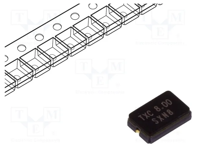 AA-8.000MDMK-T (CRYSTAL 8.000MHZ 20PF SMD)