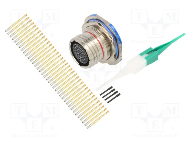 D38999/24FD35SN (CONN RCPT FMALE 37POS GOLD CRIMP)