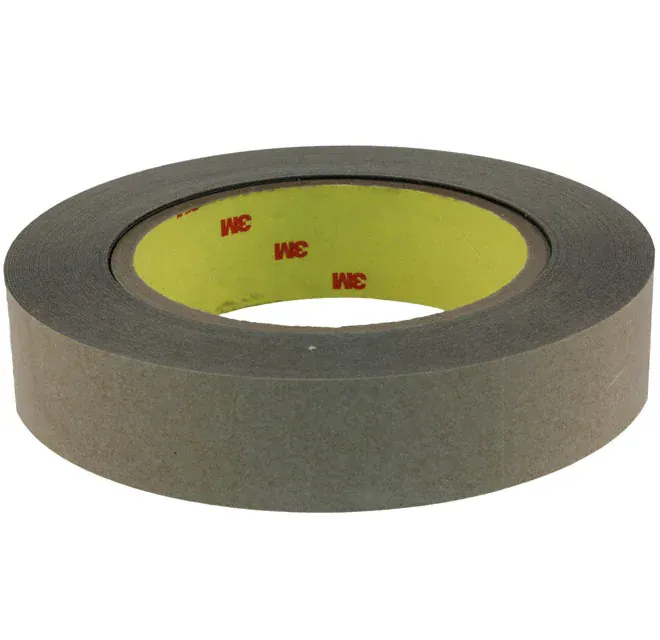 9628B-1-60 (TAPE DBL COATED BLACK 1X 20YDS")