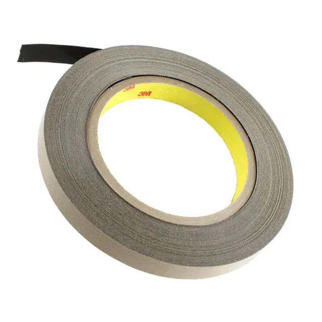 9628B-1/2-60 (TAPE DBL COATED BLK 1/2X 20YDS")