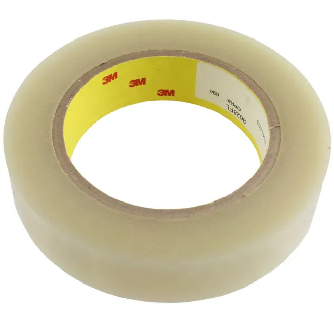 9628FL-1-60 (TAPE DBL COATED CLEAR 1X 20YDS")