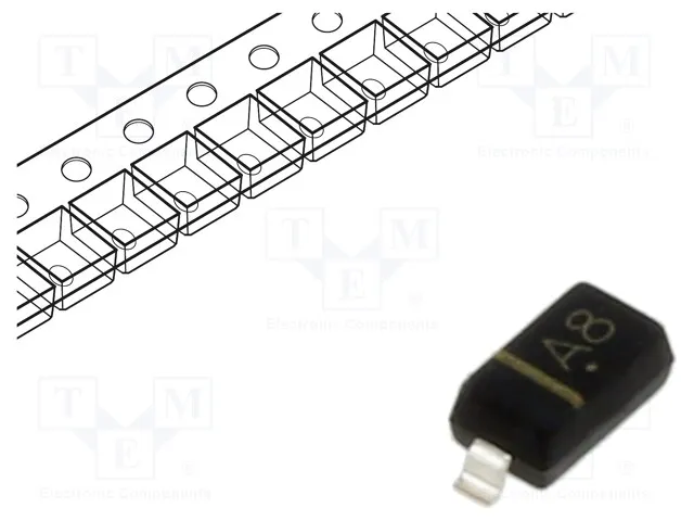 BAV19WTR (DIODE GEN PURP 100V 200MA SOD123)