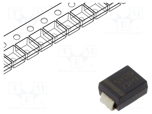 S1BBTR (DIODE GEN PURP 100V 1A SMB)