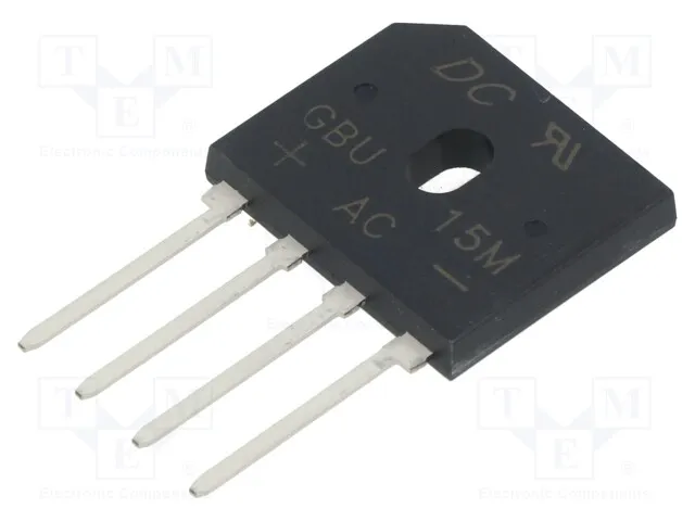 GBU15M (DIODE BRIDGE 1000V 15A GBU)