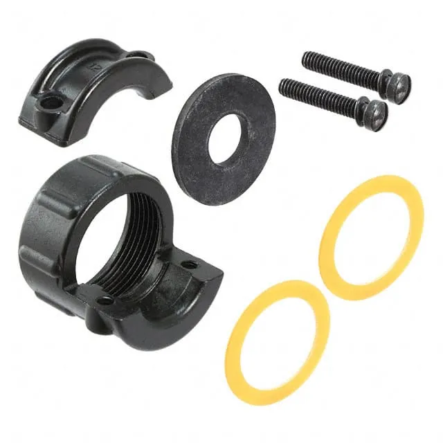 97-3057-12(621) (CONN CABLE CLAMP SZ 20 22 BLK)