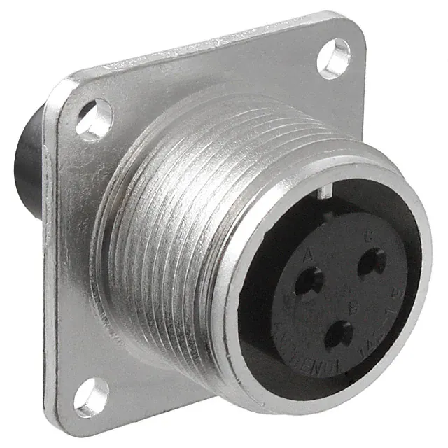 97-4102A-14S-1S (CONN RCPT HSNG FMALE 3POS PNL MT)