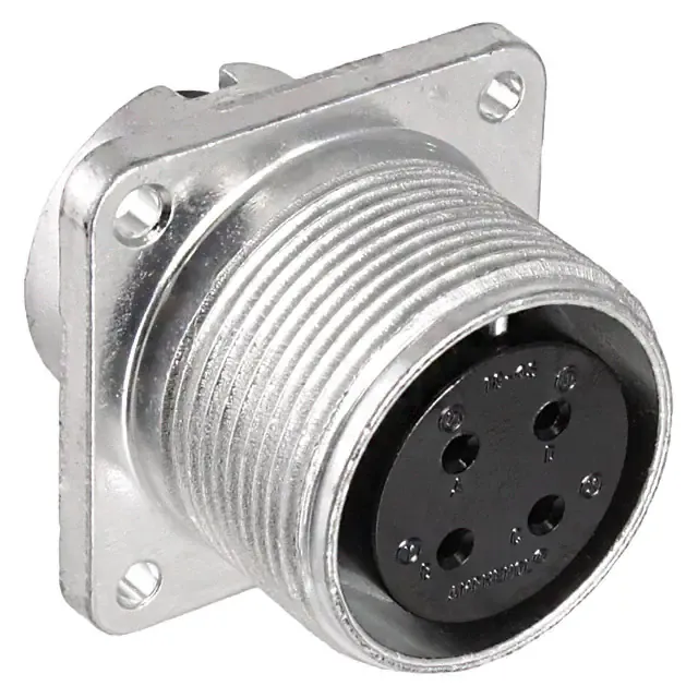 97-4102A-18-4S (CONN RCPT HSNG FMALE 4POS PNL MT)