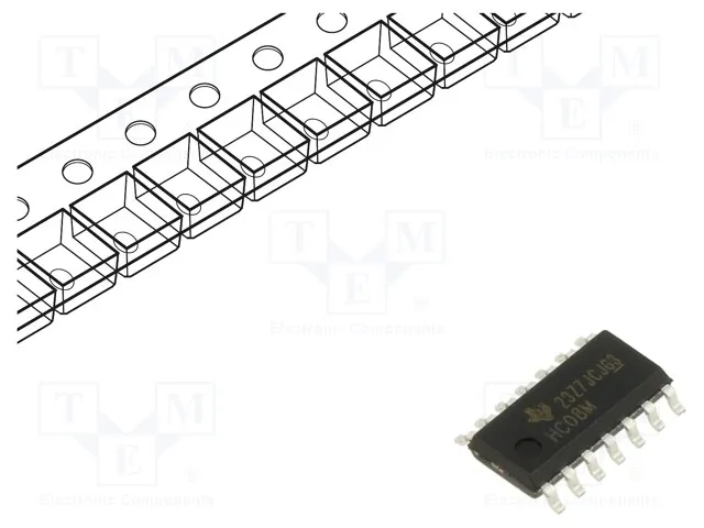 CD74HC08M96 (IC GATE AND 4CH 2-INP 14SOIC)