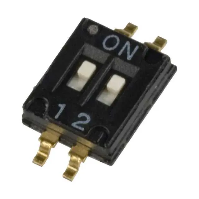 97C02SRT (SWITCH SLIDE DIP SPST 25MA 24V)