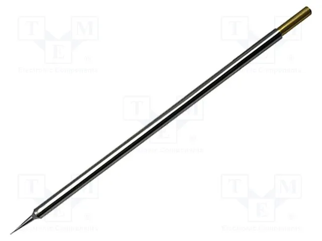 STTC-190 (TIP CARTRIDGE, SOLDERING, POINT, 0.01IN, Tip / Nozzle Width:0.25mm, Tip / Nozzle Style:Conical, For Use With:Metcal MX-500, MX-5000 &amp; MX-5200 Series Soldering Rework Stations, Product Range:STTC Series, Tip / Nozzle Length:13.2mm RoHS Compliant: YesСрок поставки 5-10 дней)