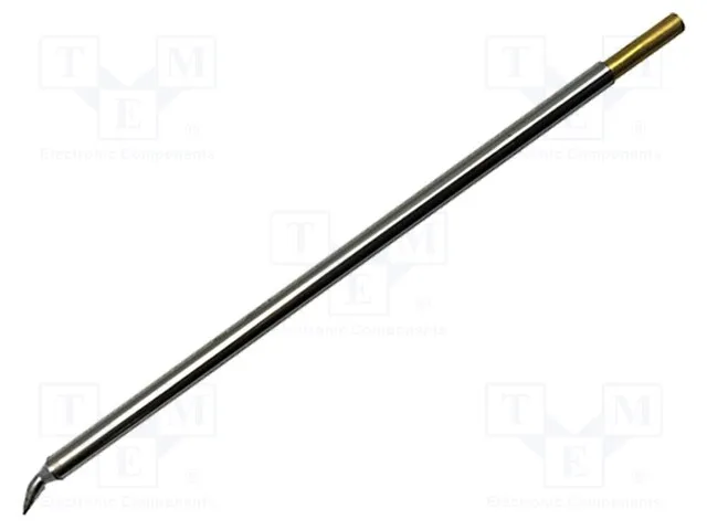 STTC-198 (TIP CARTRIDGE, SOLDER, 30+ CHISEL 0.07IN, Tip / Nozzle Width:1.78mm, Tip / Nozzle Style:30° Chisel, Bent, For Use With:Metcal MX-500 Series Soldering Rework Stations, Product Range:STTC Series, Features:700 Series RoHS Compliant: YesСрок поставки 5-10 дней)
