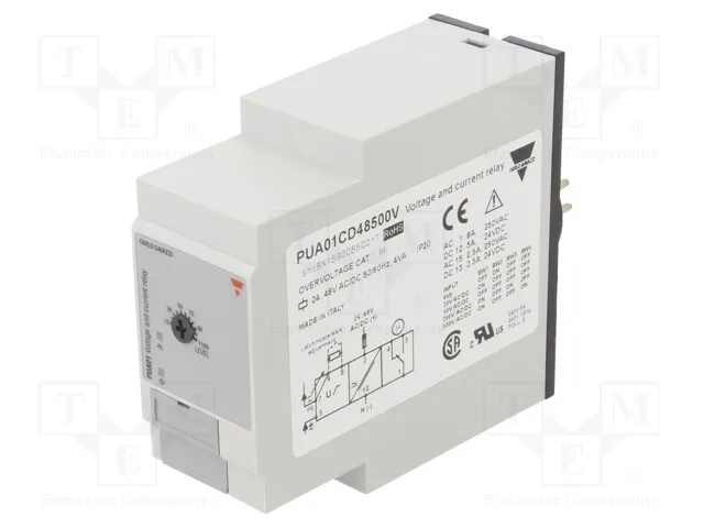 PUA01CD48500V (24-48V VOLT LEVEL RELAY)