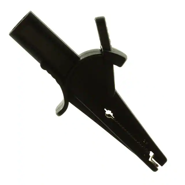 A066B (CROCODILE CLIP 1KV BLACK)
