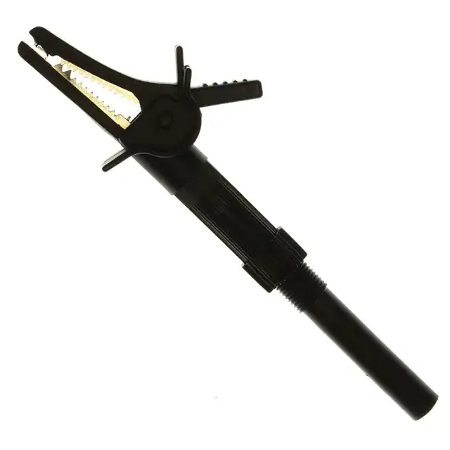 A084B (CROC CLIP FUSED FLANGED BLK)