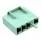 1-521498-0 (CONN RCPT HSG 0.25 4POS GREEN)