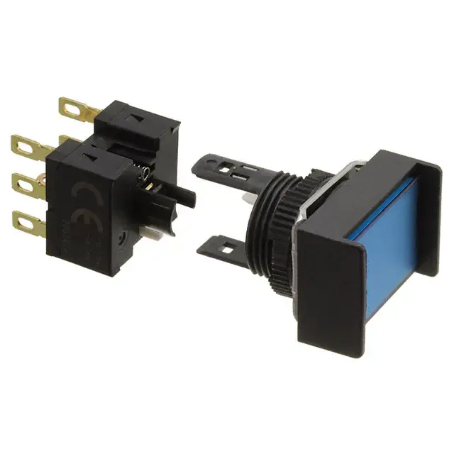 A165-JAA-2 (SWITCH PUSHBUTTON DPDT 5A 125V)