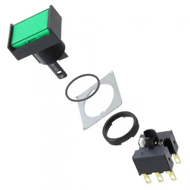 A165-JGM-2 (SWITCH PUSHBUTTON DPDT 5A 125V)