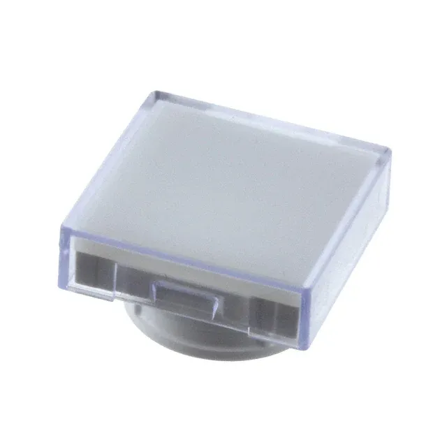 A165L-AW (CAP PUSHBUTTON SQUARE WHITE)