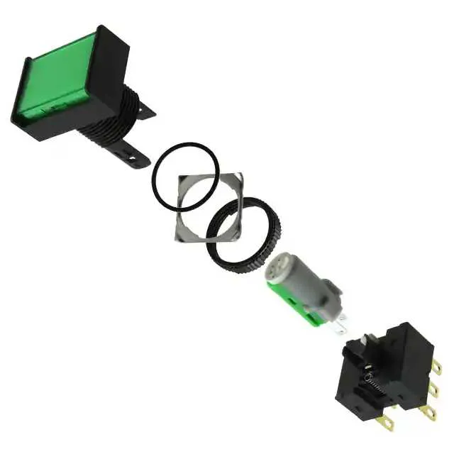 A16L-JGM-5-1 (SWITCH PUSHBUTTON SPDT 5A 125V)