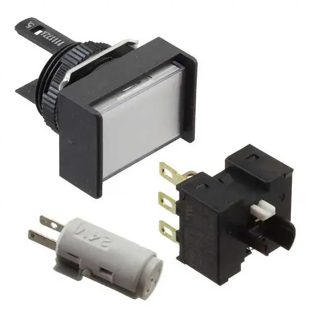 A165L-JWA-24D-1 (SWITCH PUSHBUTTON SPDT 5A 125V)