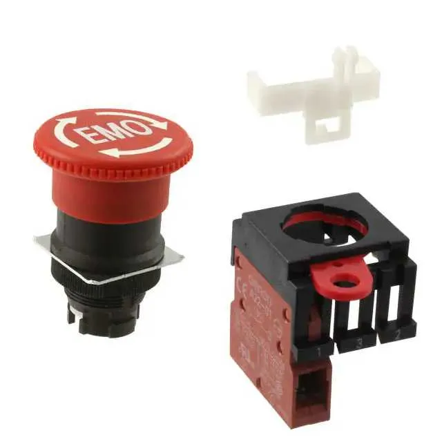 A22E-M-01-EMO (SWITCH PUSH SPST-NC 10A 110V)