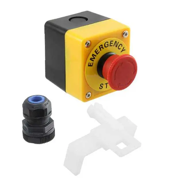 A22EL-M-24A-02B (SWITCH PUSH DPST-NC 10A 110V)