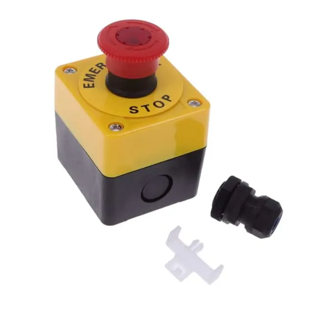 A22EL-M-24A-11B (SWITCH PUSHBUTTON DPST 10A 110V)
