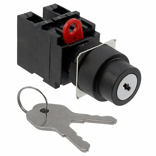 A22K-2AL-20 (SWITCH KEYLCK 2POS DPST 10A 110V)