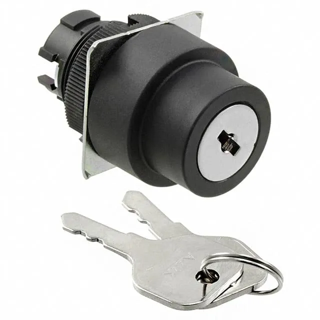 A22K-2M (SWITCH UNIT KEYLOCK ALT 2POS BLK)