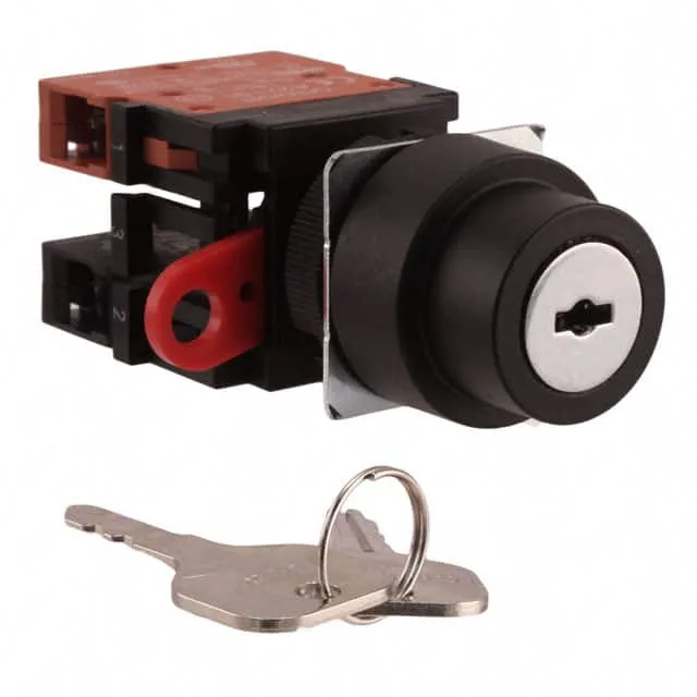 A22K-3M-11 (SWITCH KEYLCK 3POS DPST 10A 110V)