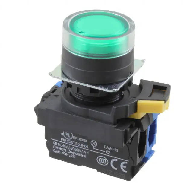 A22NL-BGA-TGA-G100-GC (SWITCH PUSH SPST-NO 10A 120V)