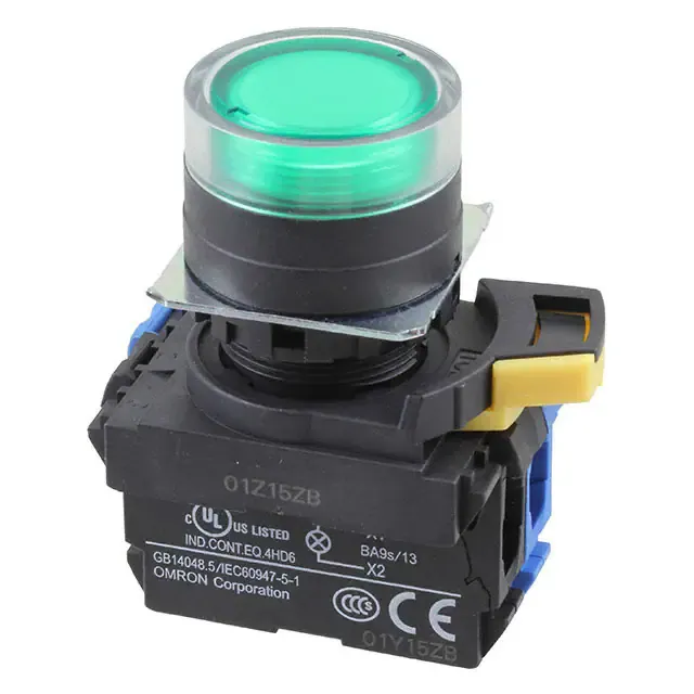 A22NL-BGM-TGA-G100-GD (SWITCH PUSH SPST-NO 10A 120V)