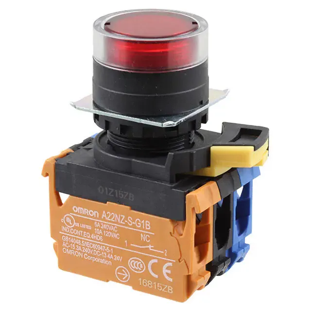 A22NL-BGM-TRA-G102-RD (SWITCH PUSH DPST-NO/NC 10A 120V)