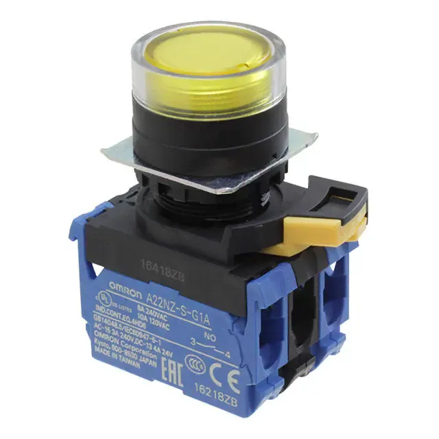 A22NL-BGM-TYA-G101-YD (SWITCH PUSH DPST-NO 10A 120V)