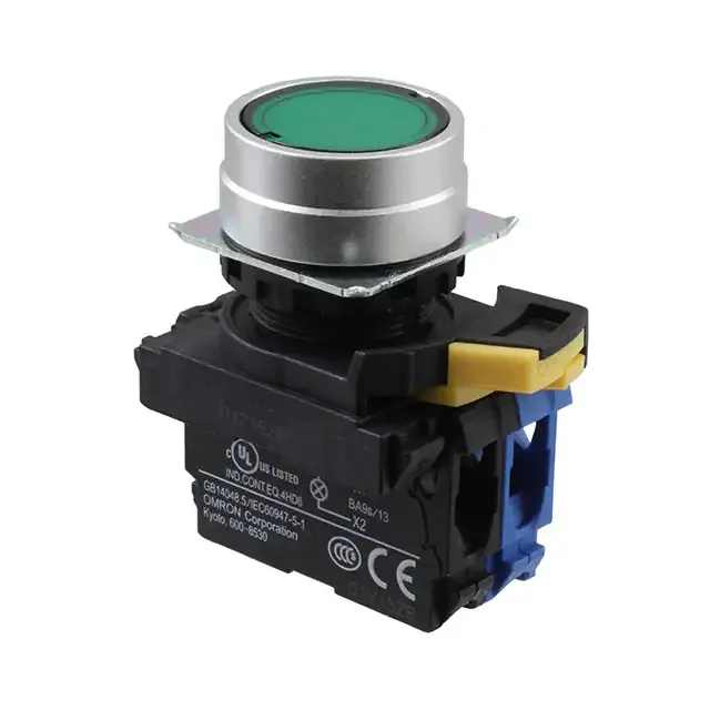 A22NL-MNA-TGA-G100-GD (SWITCH PUSH SPST-NO 10A 120V)