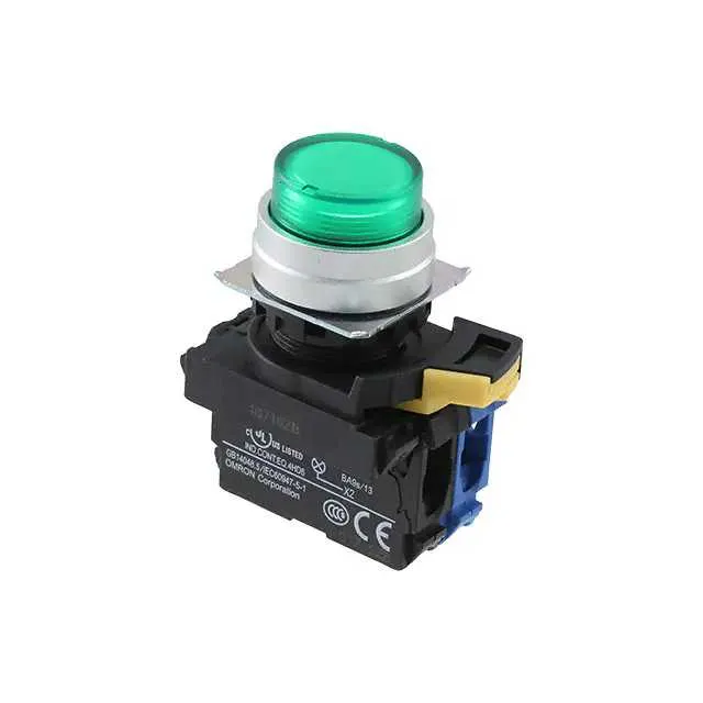 A22NL-MPA-TGA-G100-GC (SWITCH PUSH SPST-NO 10A 120V)