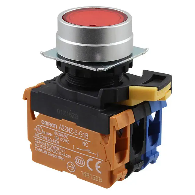 A22NL-RNM-TRA-G102-RD (SWITCH PUSH DPST-NO/NC 10A 120V)